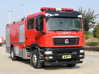新东日牌YZR5190GXFPM80/G6泡沫消防车