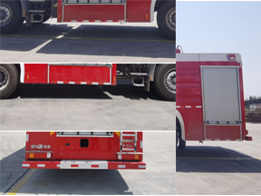 程力威牌CLW5270GXFGP110/HW干粉泡沫联用消防车图片