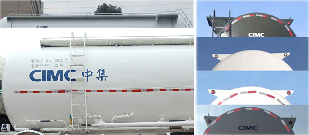 瑞江牌WL5316GFLCQ38低密度粉粒物料运输车图片