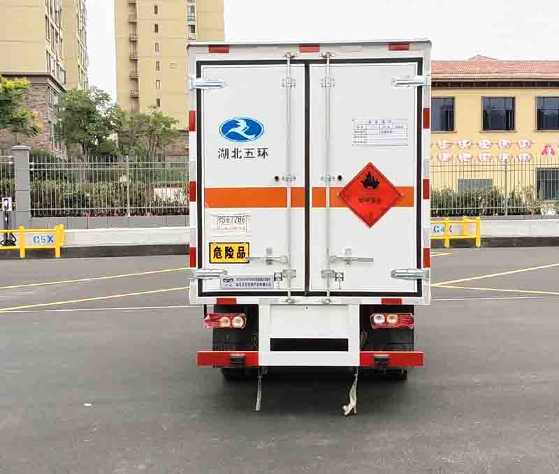 华通牌HCQ5043XRYSH6易燃液体厢式运输车图片
