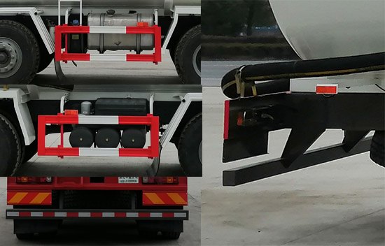 华威驰乐牌SGZ5311GFLZZ6T5低密度粉粒物料运输车图片